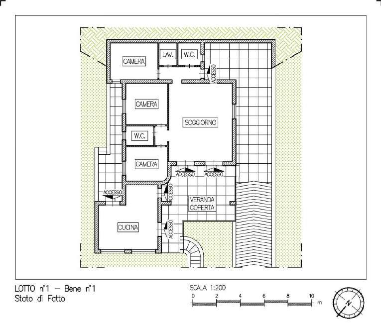 immobile villa all'asta in Cda Spinasanta snc - 90019 Trabia (PA) - 1