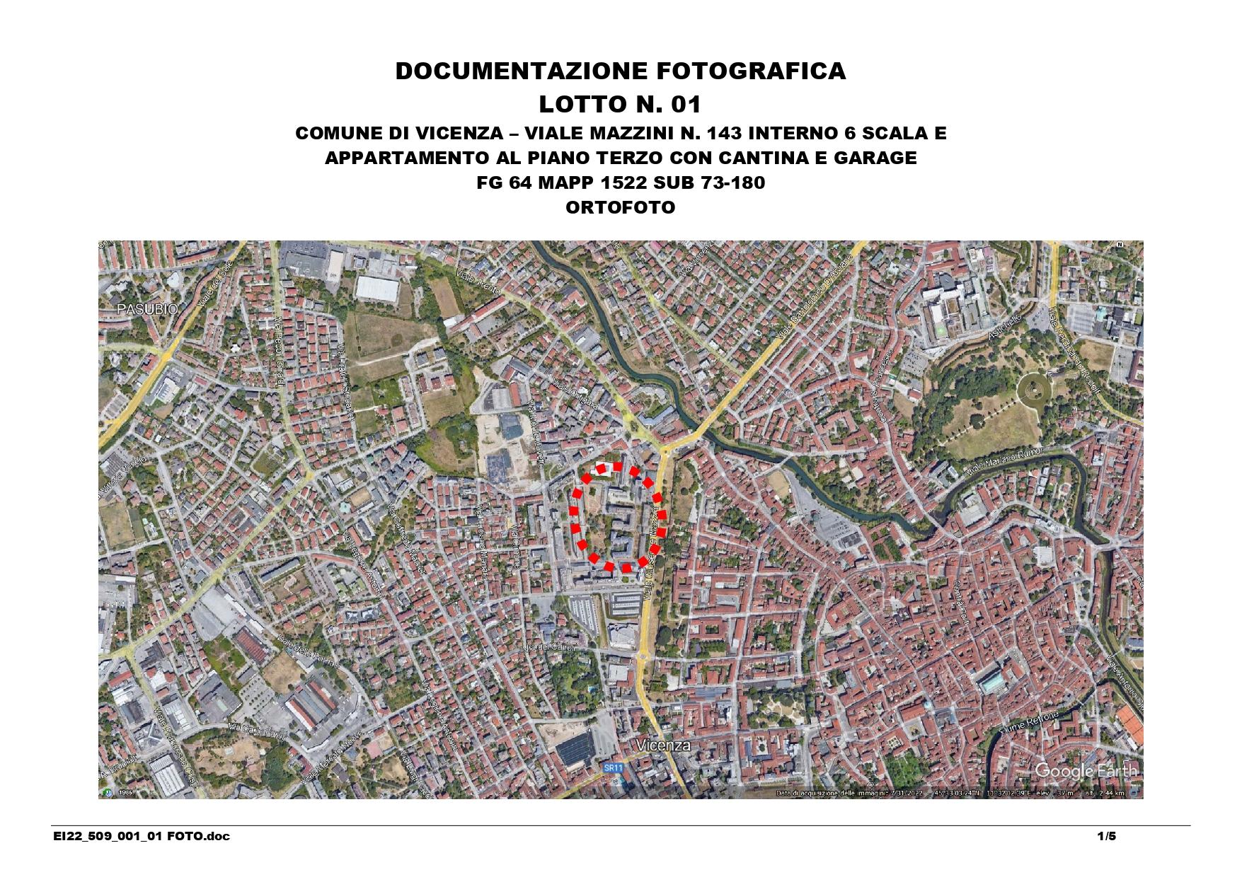 immobile appartamento all'asta in Viale G Mazzini 143 - 36100 Vicenza (VI) - 1