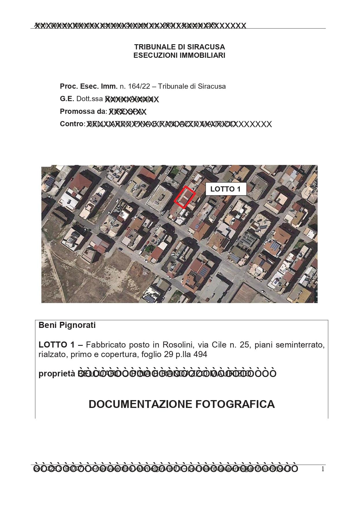 immobile appartamento all'asta in via Cile n 25 - 96019 Rosolini (SR) - 4