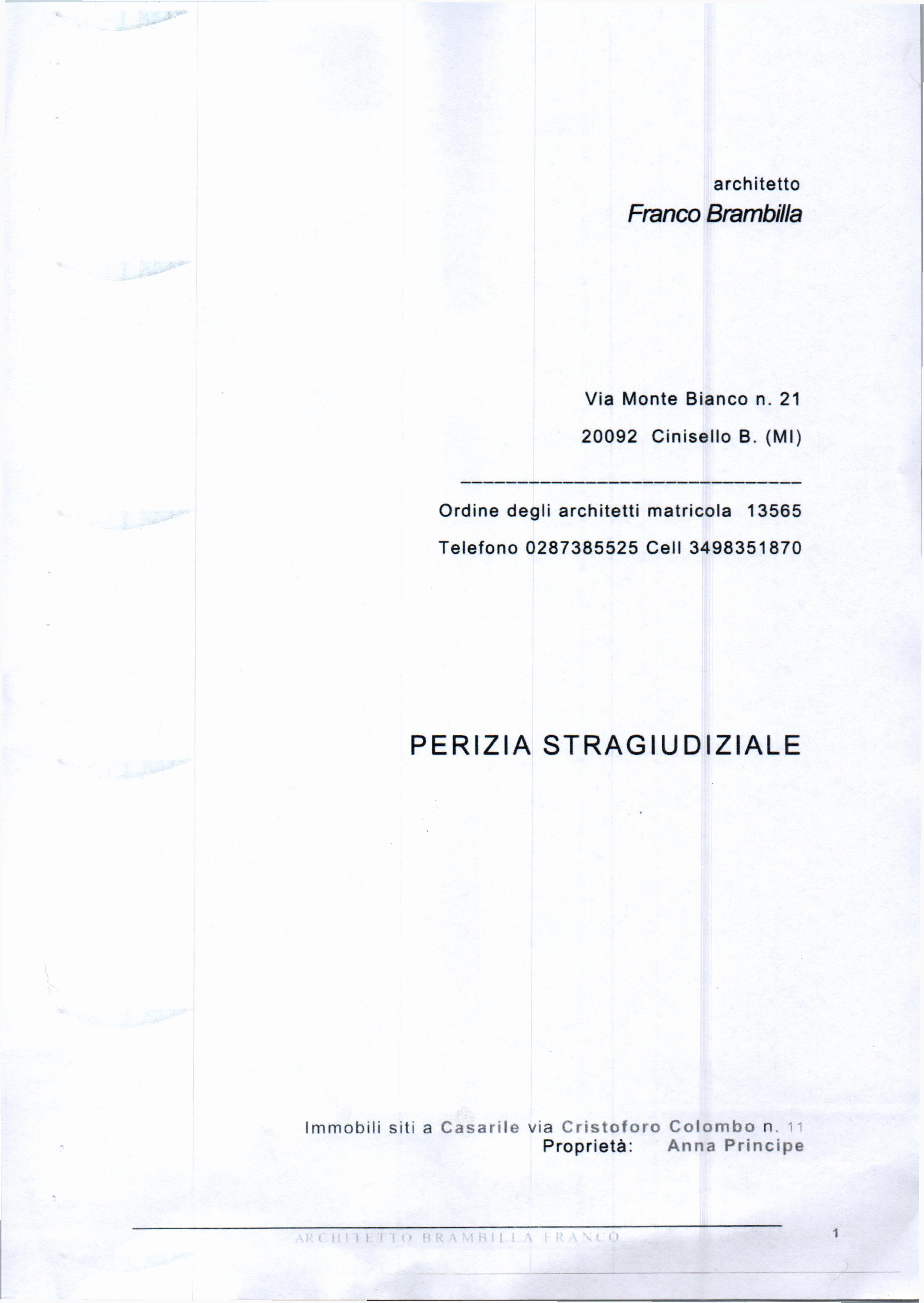 immobile appartamento all'asta in VIA CRISTOFORO COLOMBO N 11 CASARILE - 20059 Casarile (MI) - 1