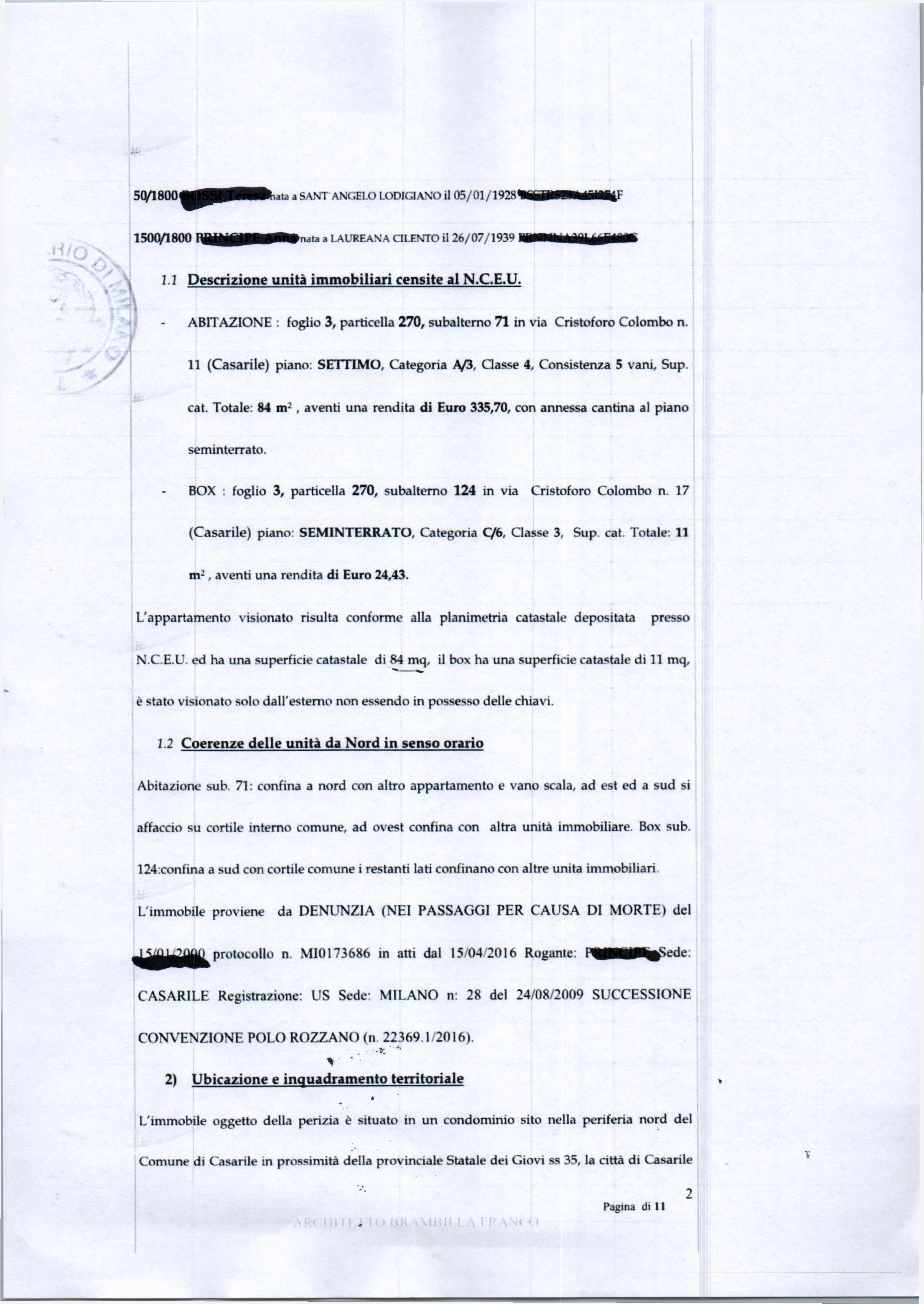 immobile appartamento all'asta in VIA CRISTOFORO COLOMBO N 11 CASARILE - 20059 Casarile (MI) - 3