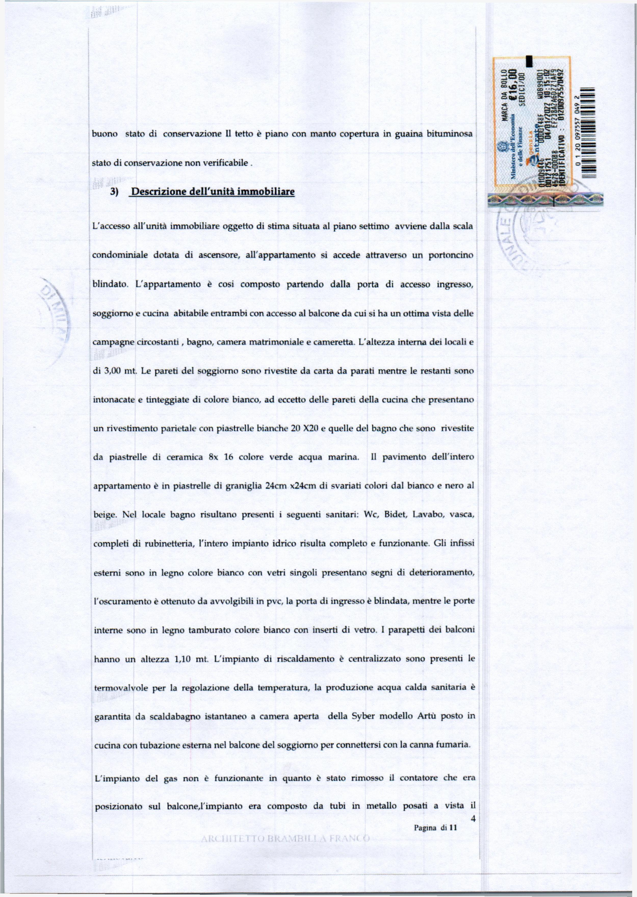 immobile appartamento all'asta in VIA CRISTOFORO COLOMBO N 11 CASARILE - 20059 Casarile (MI) - 5