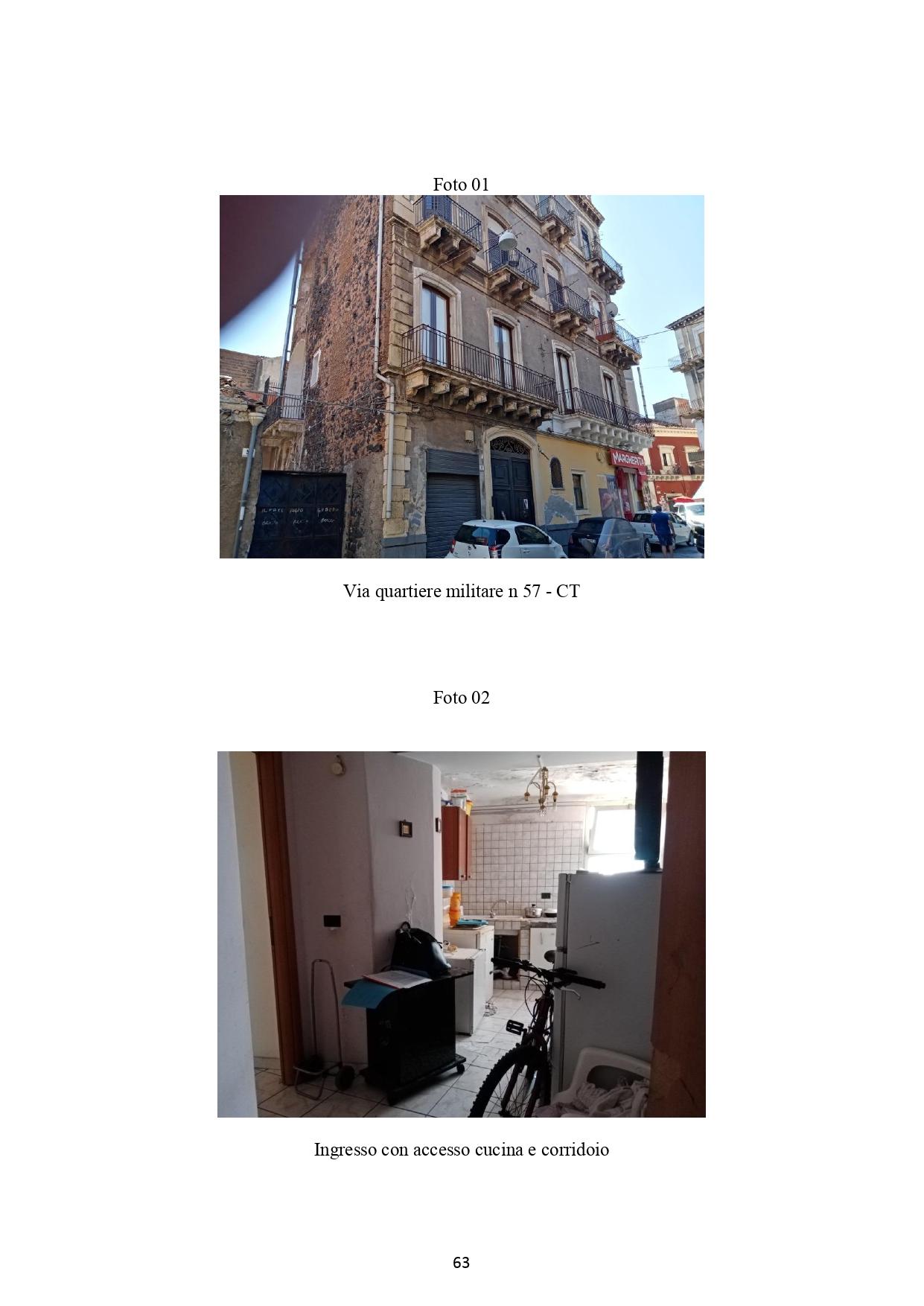 immobile appartamento all'asta in via quartiere Militare n 57 - 95121 Catania (CT) - 1