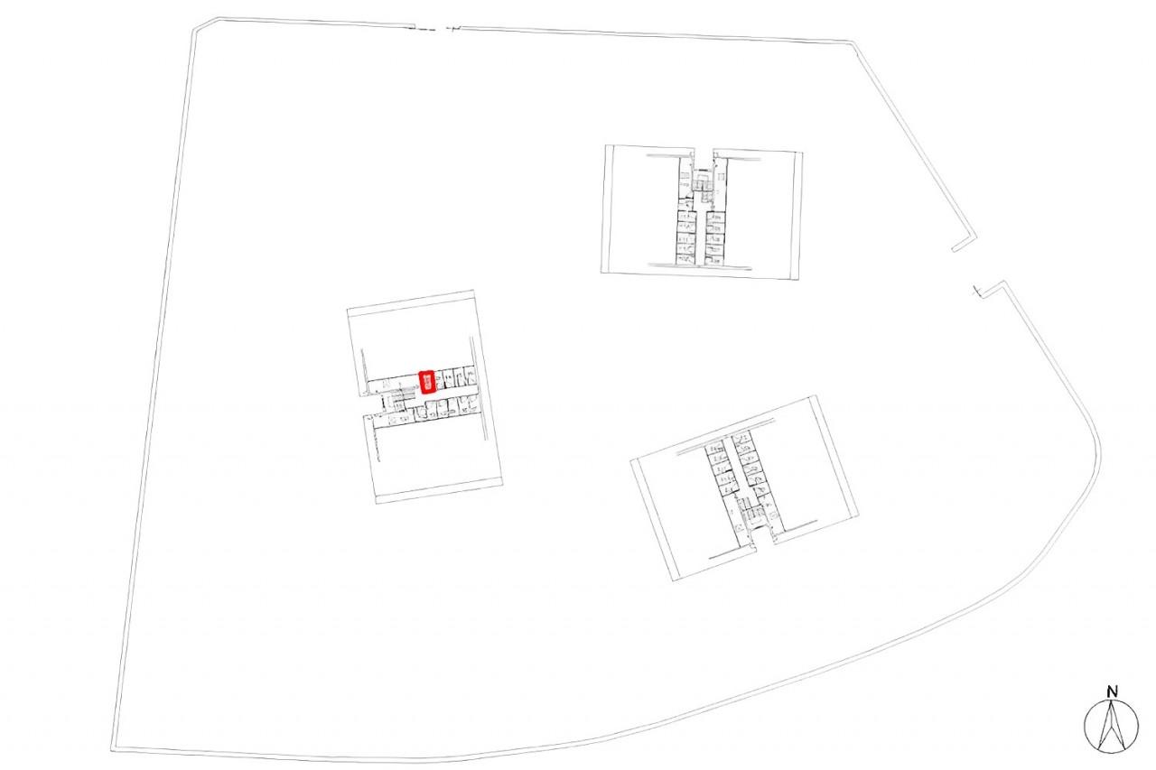 planimetria appartamento all'asta in via gioele solari, n 157 - 132 Roma (RM) - 1