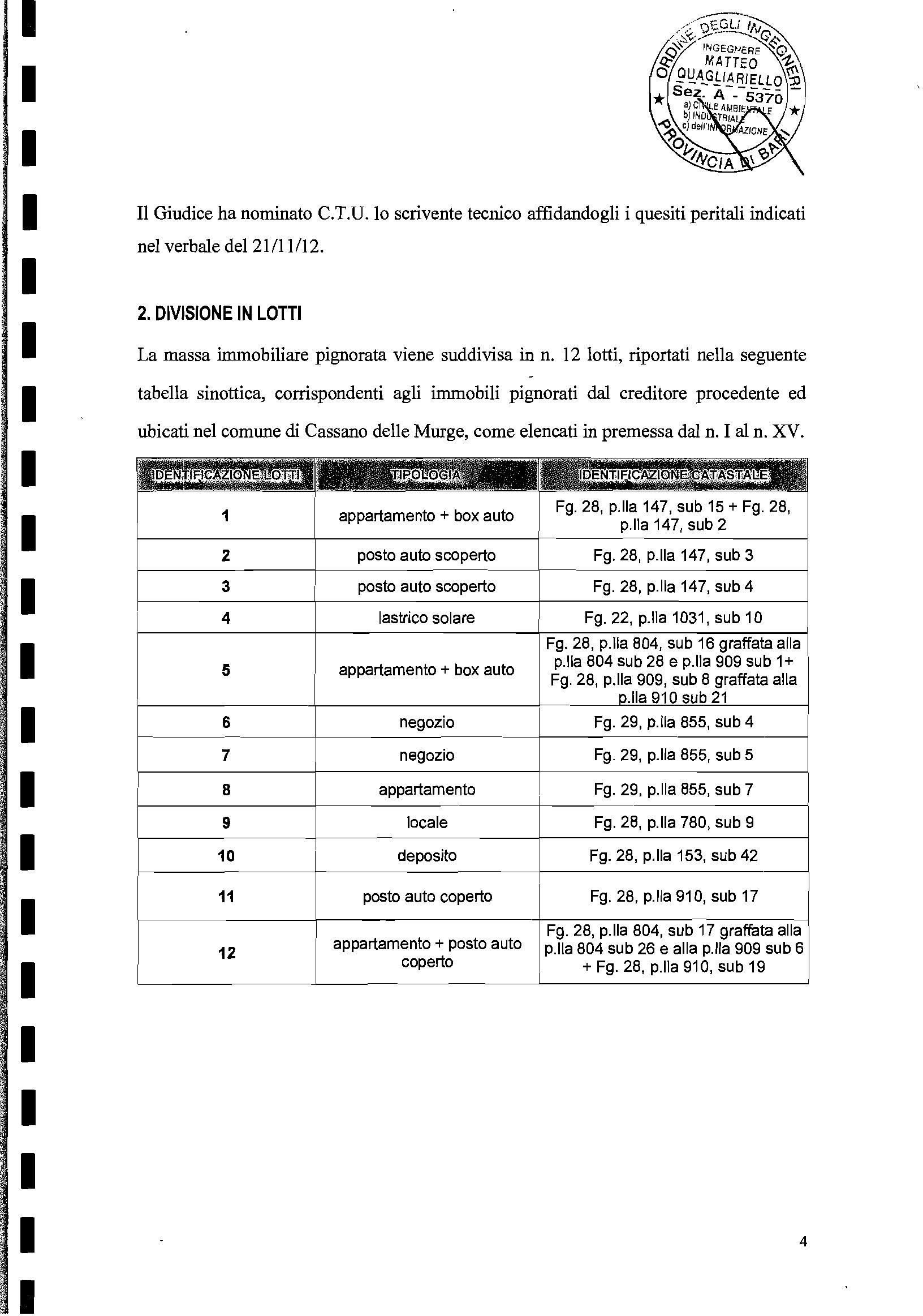 immobile attivita commerciale all'asta in Via XXIV Maggio, 43/F - 70020 Cassano delle Murge (BA) - 5