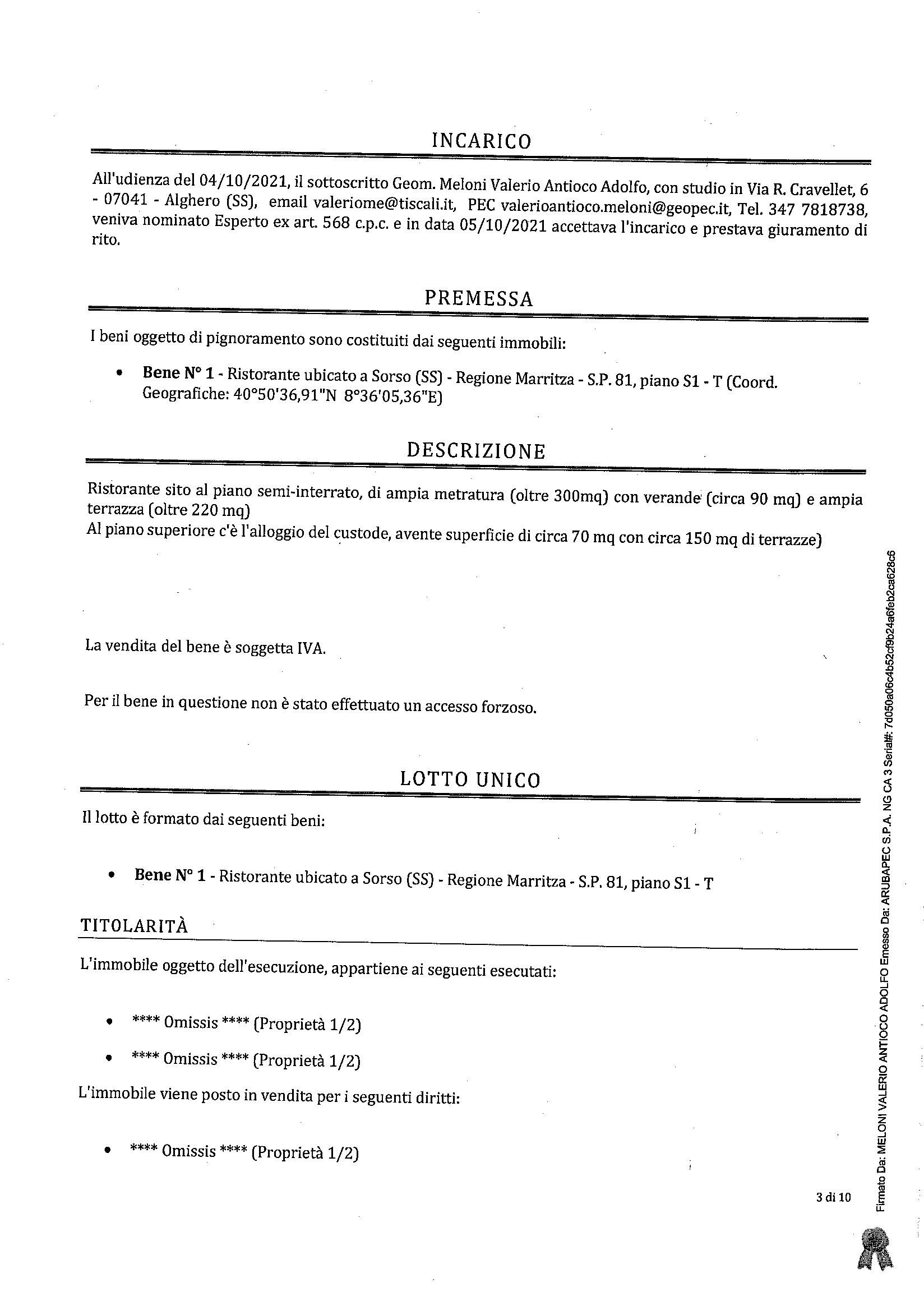 immobile attivita commerciale all'asta in Regione Marritza - SP 81 - 07037 Sorso (SS) - 3