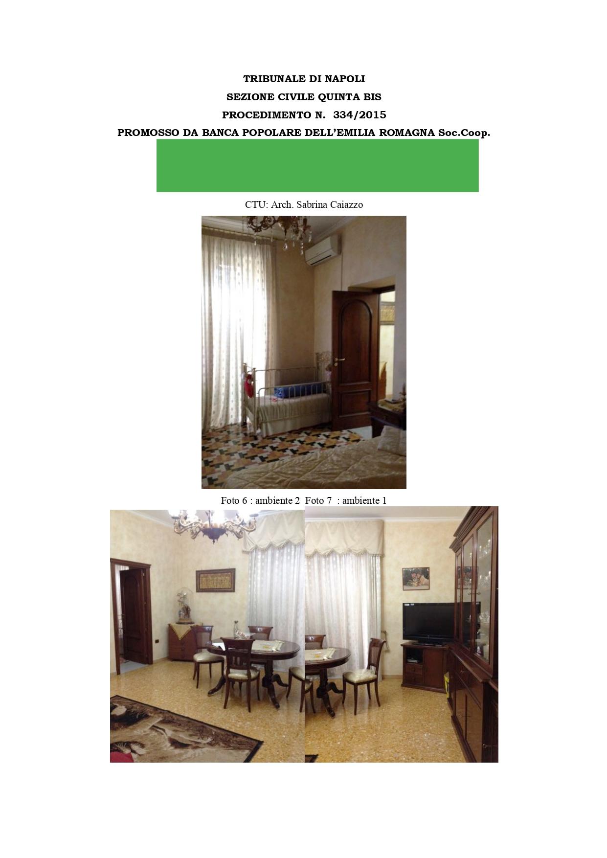 immobile appartamento all'asta in Corso Quattro Novembre, 47 Napoli (NA) - 3