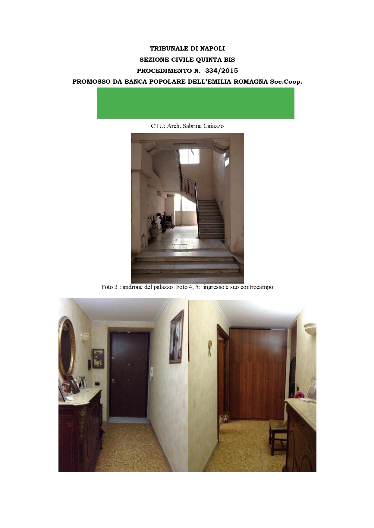 immobile appartamento all'asta in Corso Quattro Novembre, 47 Napoli (NA) - 2