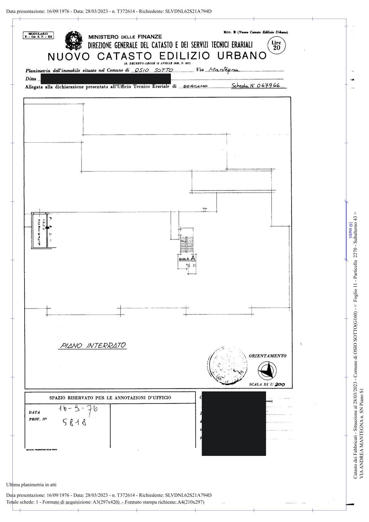 immobile appartamento all'asta in Via Andrea Mantegna n 1 - 24044 Dalmine (BG) - 2