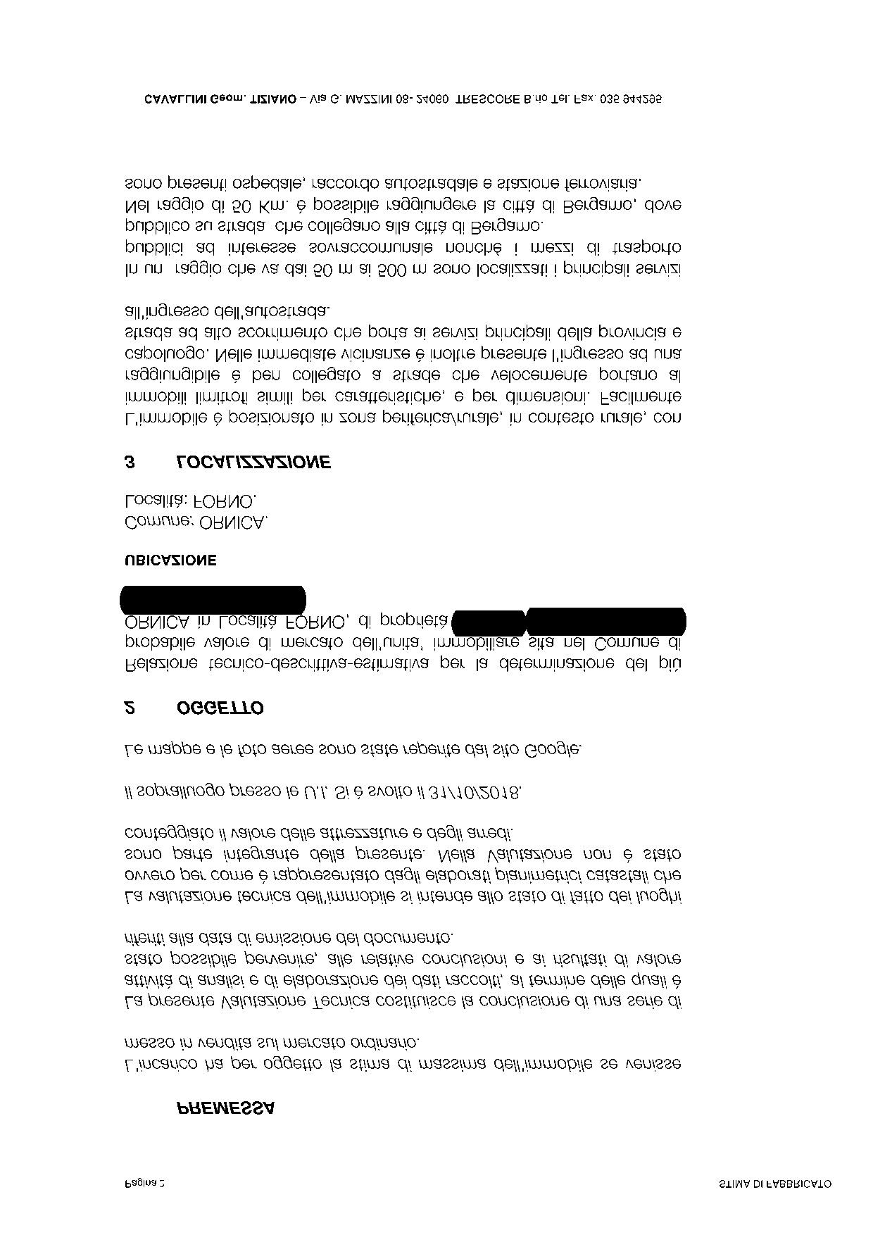 immobile appartamento all'asta in Località Forno n SN - 24010 Ornica (BG) - 2