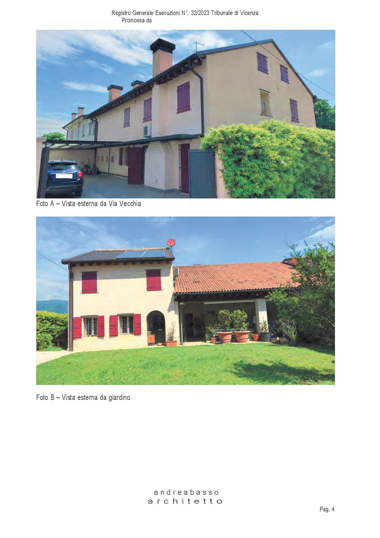 immobile villa all'asta in località San Zeno, in Via Vecchia n 6 - 36022 Cassola (VI) - 2