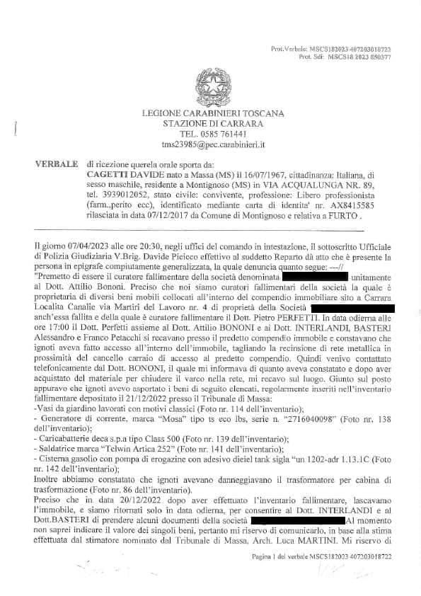 immobile attivita commerciale all'asta in Padreterno, via dei Martiri del Lavoro - 54033 Carrara (MS) - 3