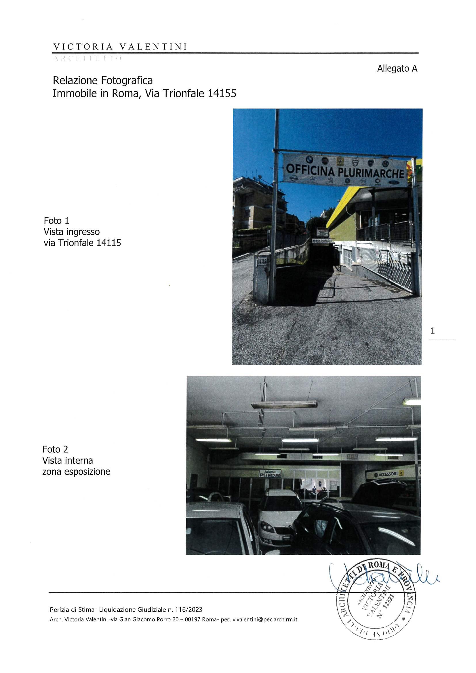 immobile attivita commerciale all'asta in Via Trionfale n 14115 - 00135 Roma (RM) - 1