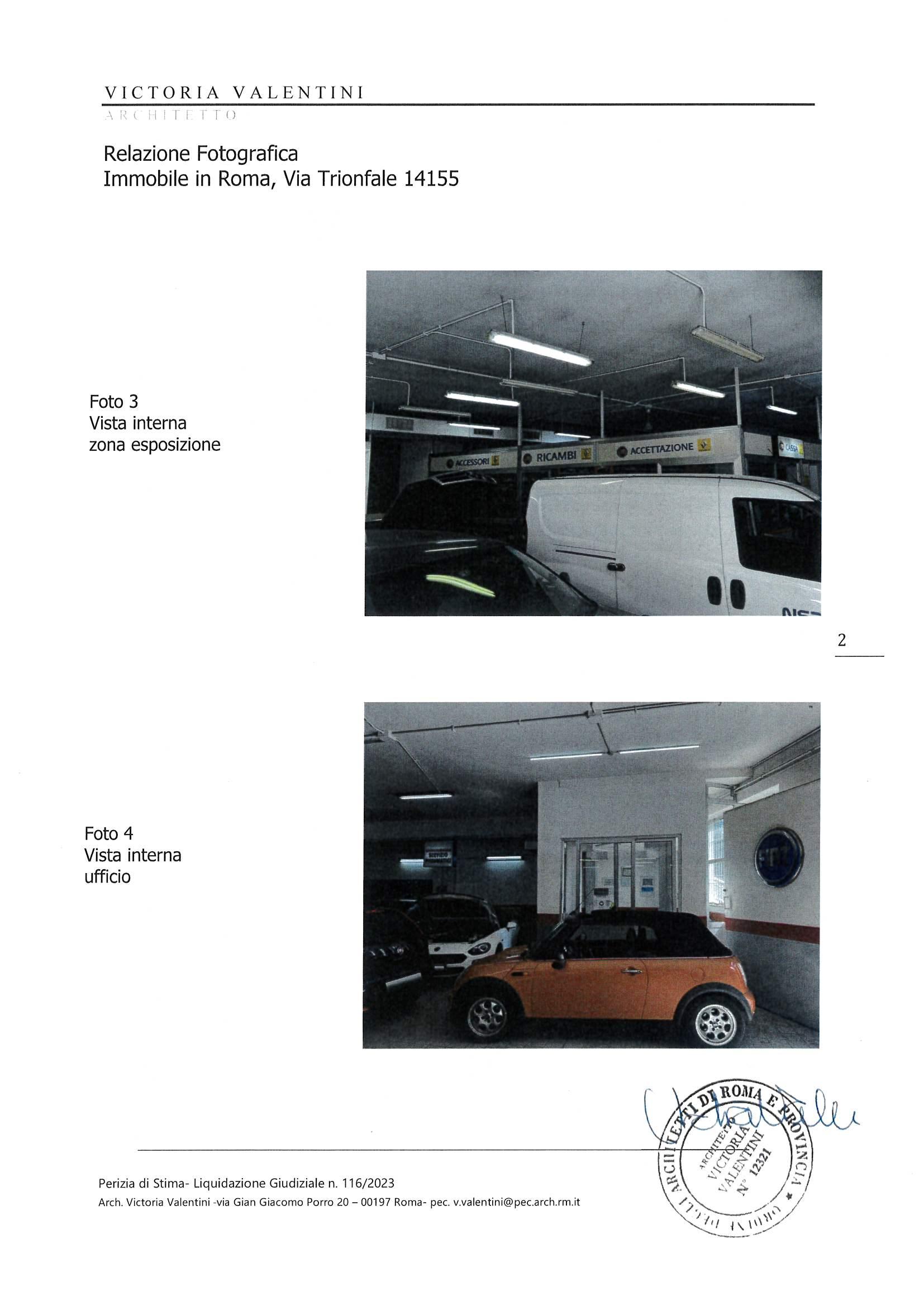 immobile attivita commerciale all'asta in Via Trionfale n 14115 - 00135 Roma (RM) - 2