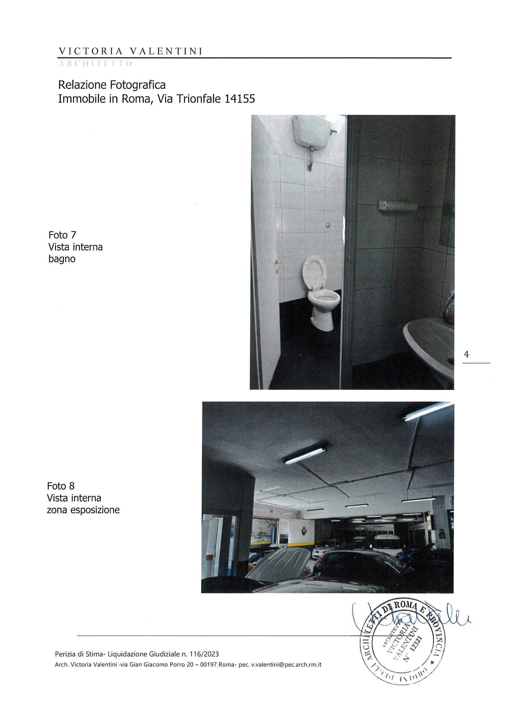 immobile attivita commerciale all'asta in Via Trionfale n 14115 - 00135 Roma (RM) - 4