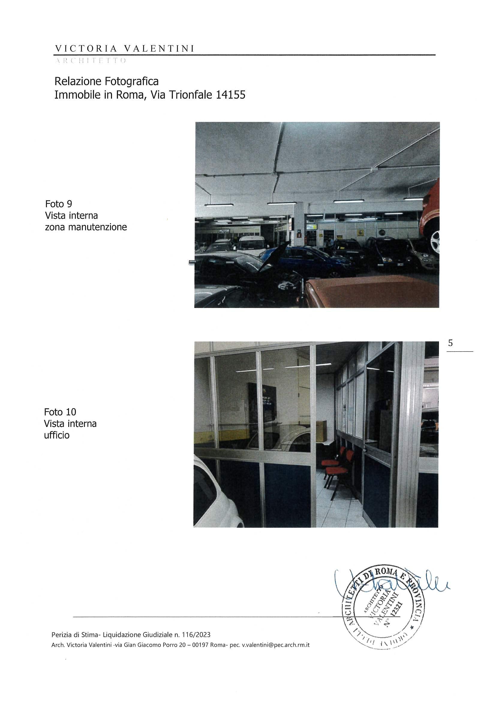 immobile attivita commerciale all'asta in Via Trionfale n 14115 - 00135 Roma (RM) - 5