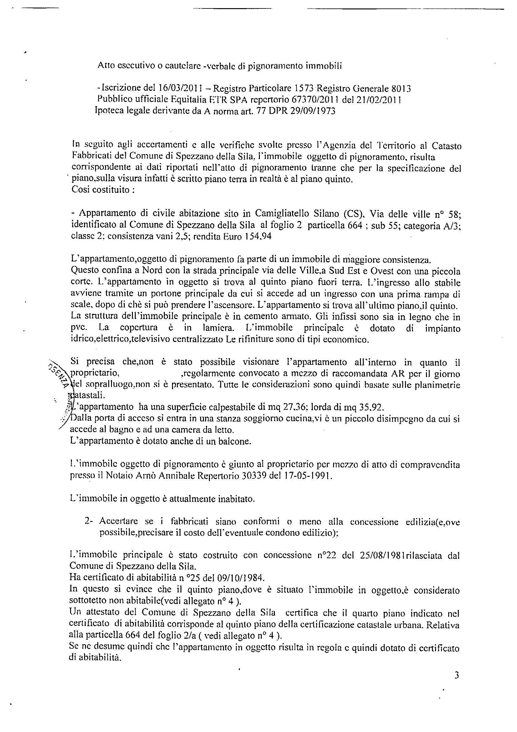 immobile appartamento all'asta in Camigliatello Silano, Via delle Ville, 58 - 87052 Spezzano della Sila (CS) - 3