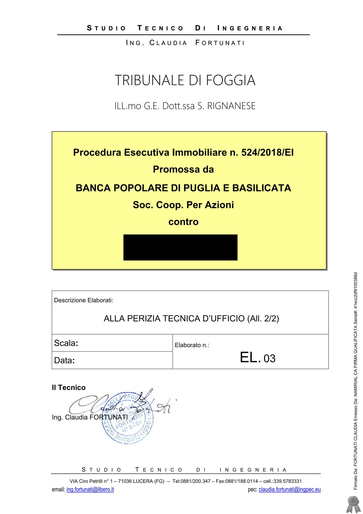 immobile appartamento all'asta in Conocchiola - 71036 Lucera (FG) - 1