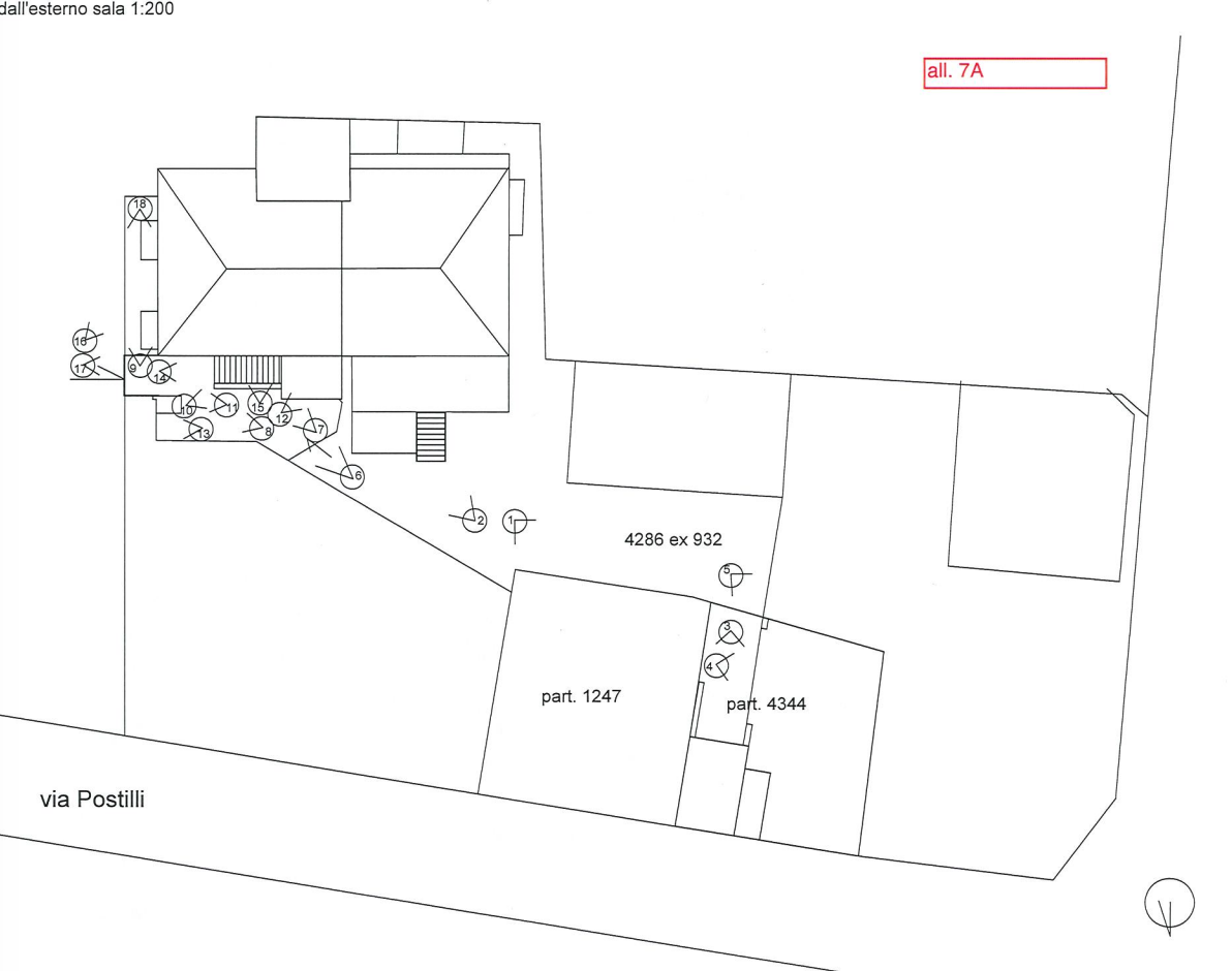 planimetria APPARTAMENTO ALL'ASTA IN VIA POSTILLI, ORTONA (CH) - 1