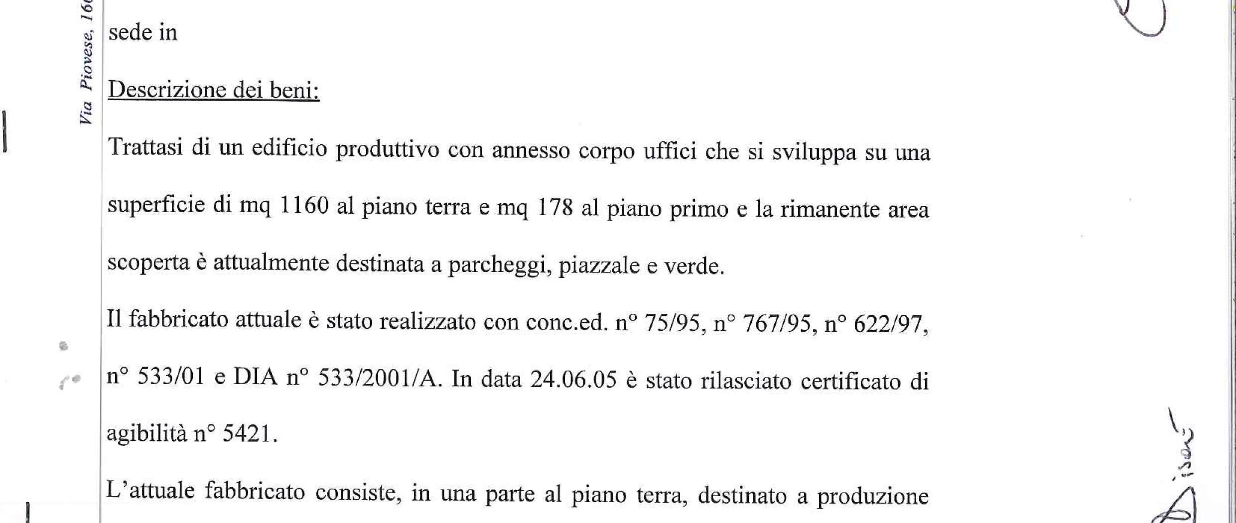 immobile capannone all'asta in Via Villa - 35028 Piove di Sacco (PD) - 3