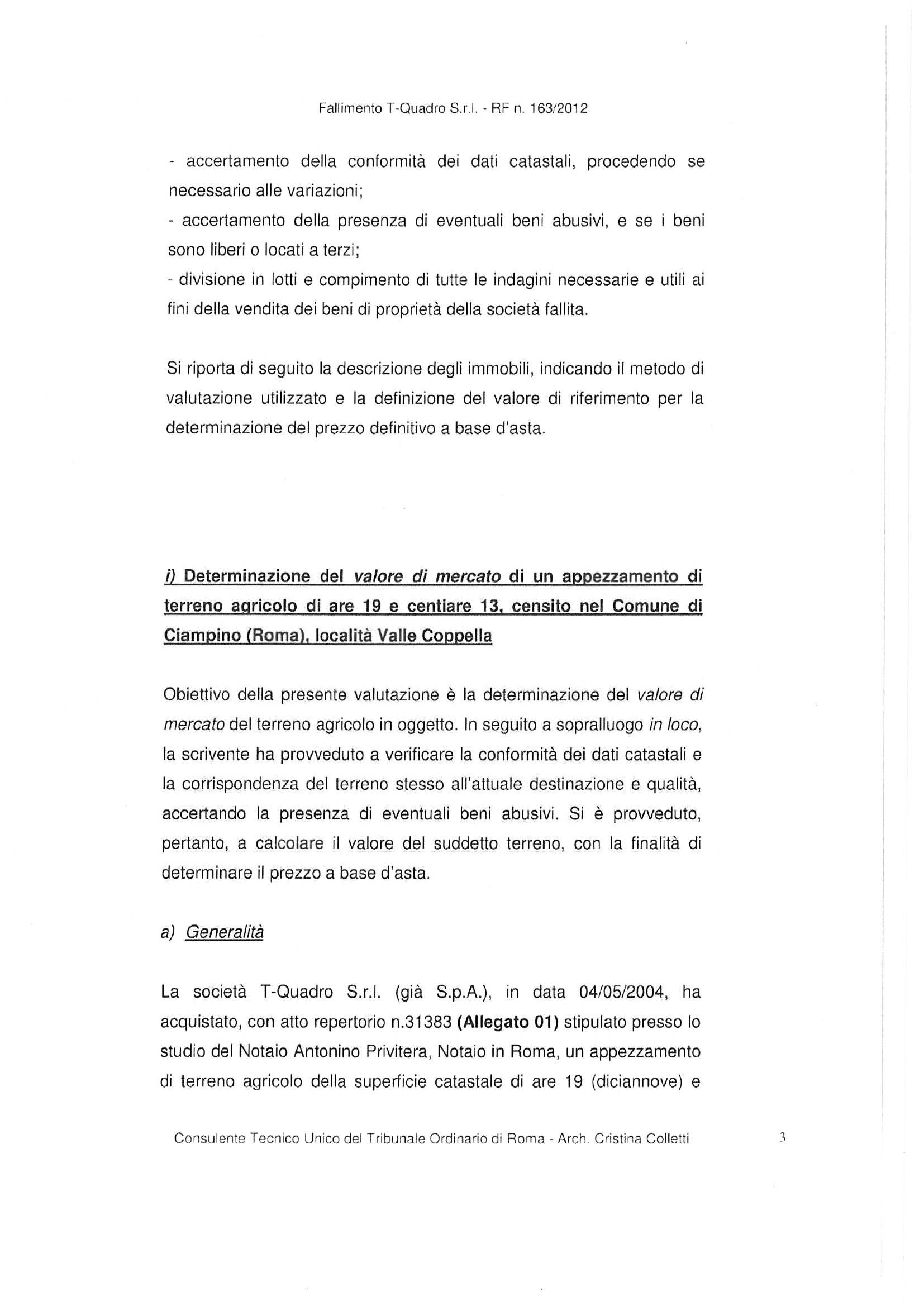 immobile terreno all'asta in Via Belcastro 54 - 00131 Roma (RM) - 3