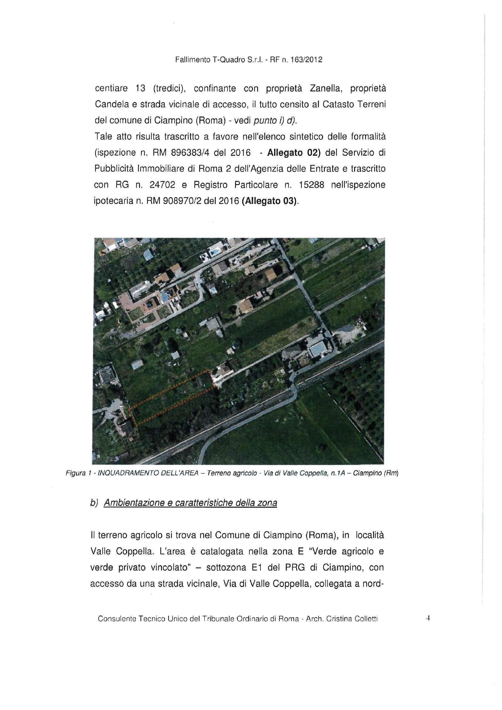 immobile terreno all'asta in Via Belcastro 54 - 00131 Roma (RM) - 4