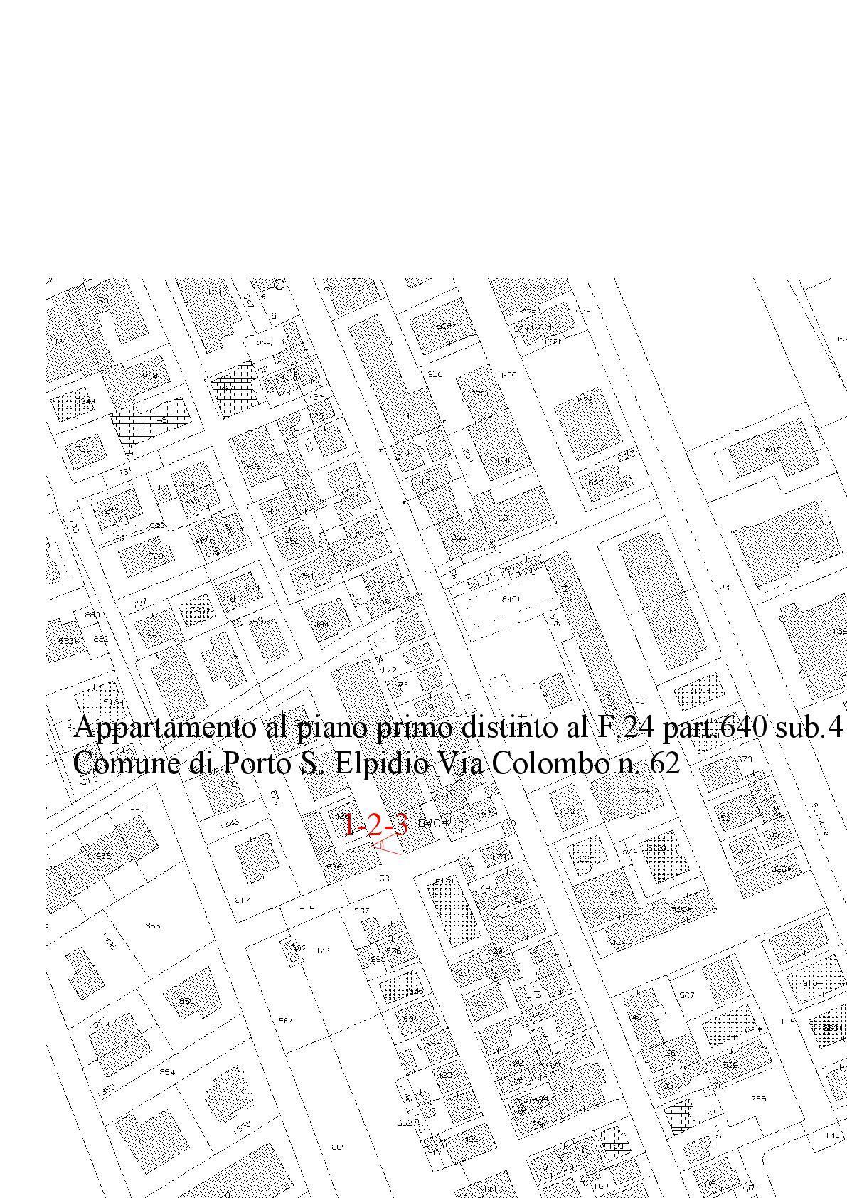 immobile appartamento all'asta in via Colombo n 62 - 63821 Porto Sant'Elpidio (FM) - 1
