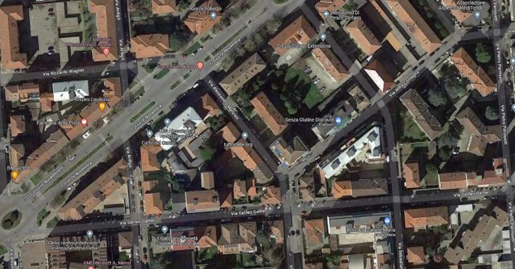 planimetria APPARTAMENTO ALL'ASTA IN VIA MANZONI, ALESSANDRIA (AL) - 1