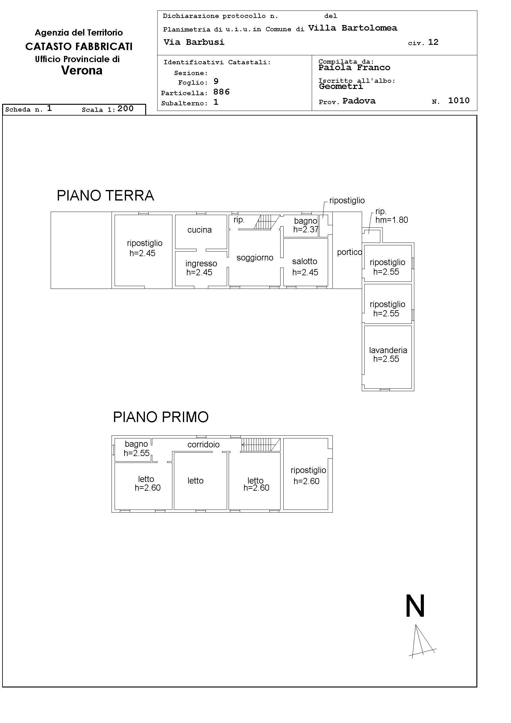 immobile appartamento all'asta in VIA BARBUSI N 12 - 37049 Villa Bartolomea (VR) - 3