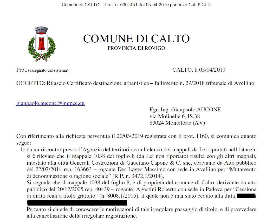 immobile appartamento all'asta in Via San Giacomo (già via Cerzete) 64 - 83042 Atripalda (AV) - 4