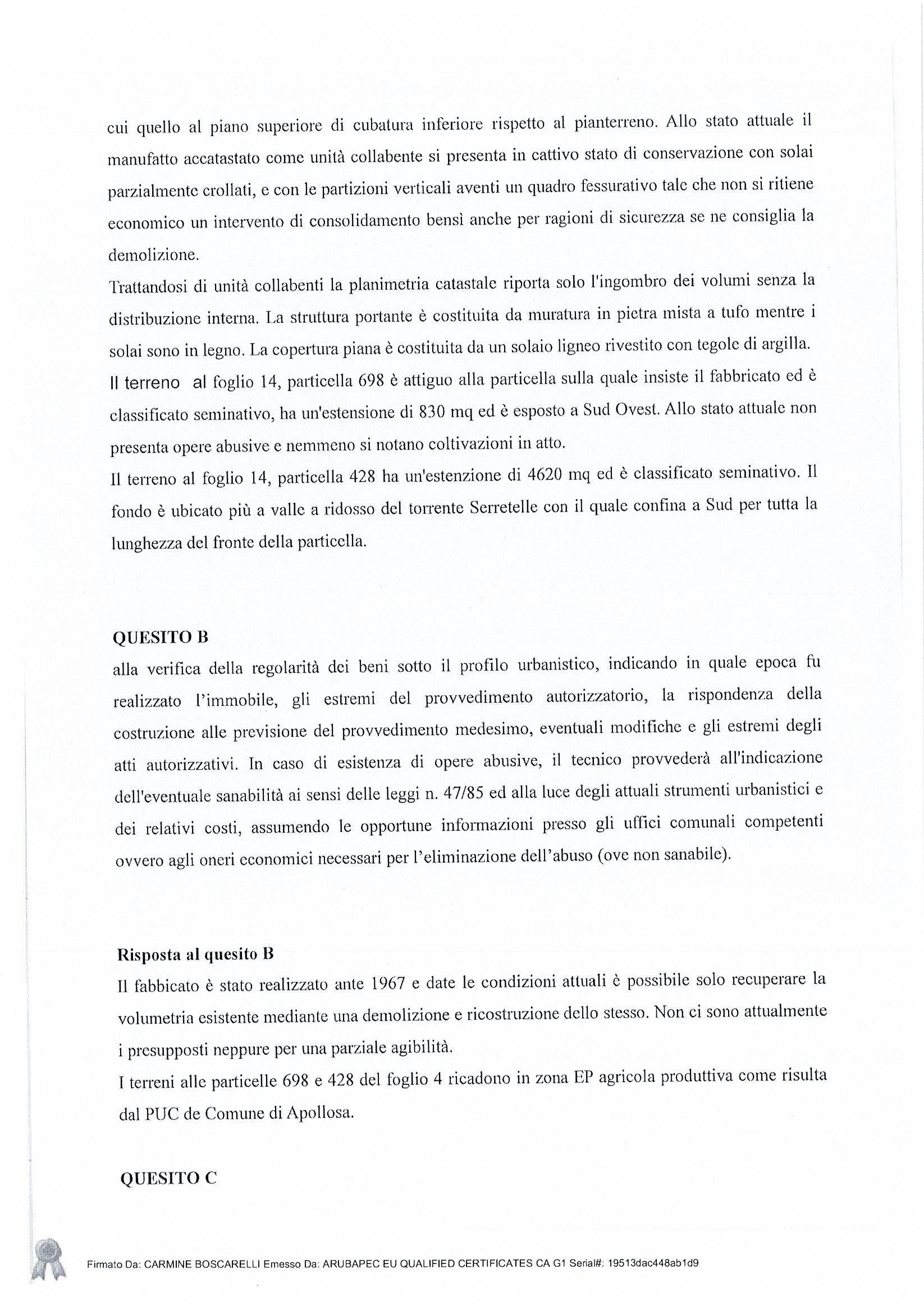 immobile appartamento all'asta in - 82030 Apollosa (BN) - 3