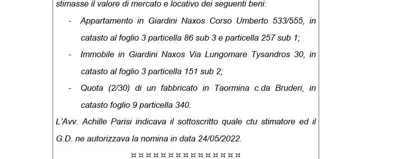 immobile appartamento all'asta in via Lungomare Tysandros 30 - 98035 Giardini-Naxos (ME) - 3