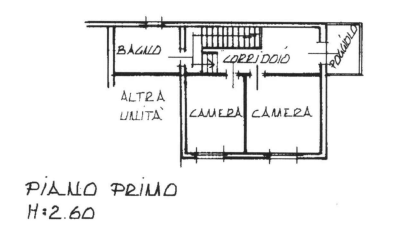 planimetria CASA SINGOLA IN VENDITA ALL'ASTA IN VIA ACCOPE', PIANIGA (VE) - 1
