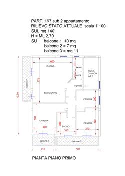 immobile laboratorio all'asta in Via Curtatone 14 - 63014 Montegranaro (FM) - 1