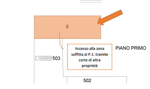 planimetria ABITAZIONE IN ASTA IN VIA DI PICILLE, B. A RIPOLI (FI) - 1