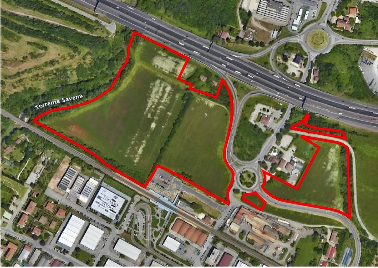 planimetria TERRENO IN ASTA, LOCALITA' CASELLE, SAN L. DI SAVENA (BO) - 1