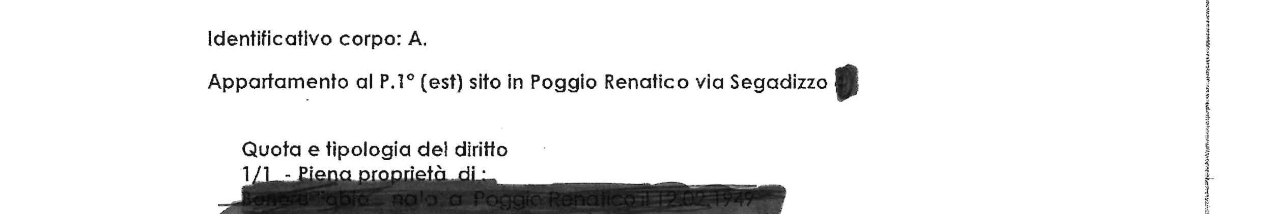 immobile appartamento all'asta in Via Segadizzo - 44028 Poggio Renatico (FE) - 3