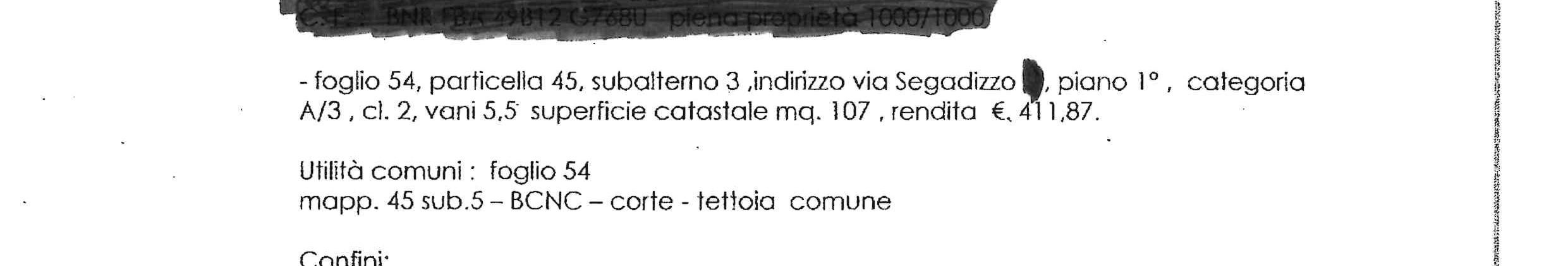 immobile appartamento all'asta in Via Segadizzo - 44028 Poggio Renatico (FE) - 5