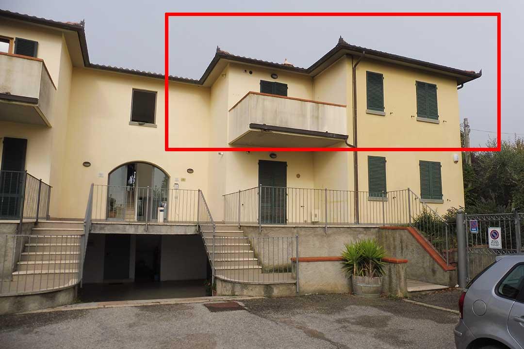 immobile APPARTAMENTO ALL'ASTA IN FRAZIONE PERGO NUCLEO ABITATO LA DOGANA NR 22/D - 52044 CORTONA (AR) - 1