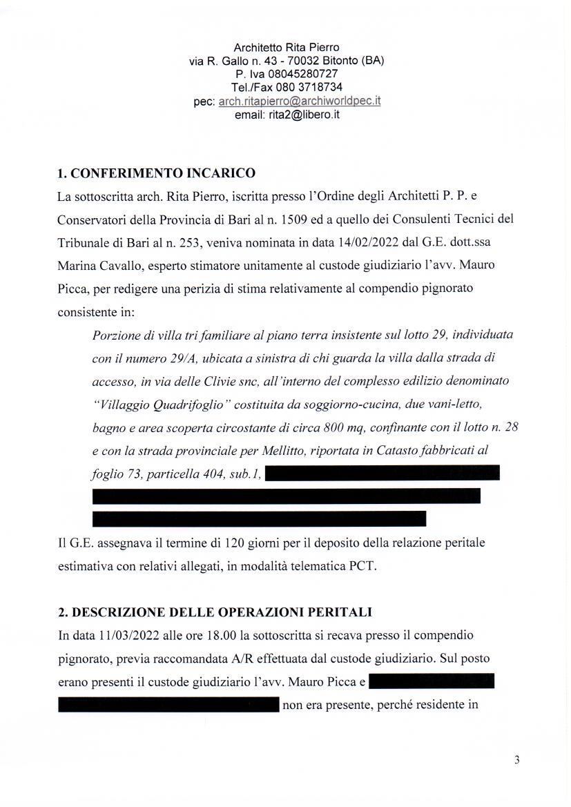immobile villa all'asta in Via delle Clivie snc - 70025 Grumo Appula (BA) - 3
