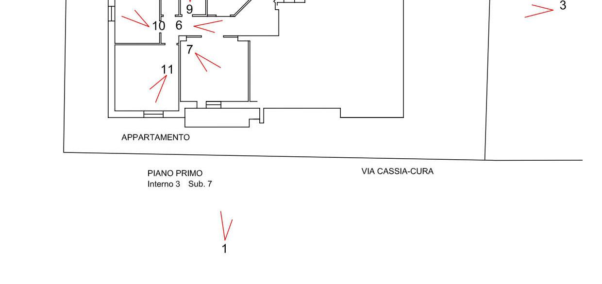 immobile appartamento all'asta in Via Cassia Cura 253 - 01019 Vetralla (VT) - 1