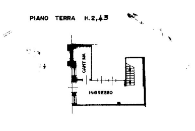 planimetria APPARTAMENTO IN VENDITA ALL'ASTA IN VIA CALLE BOEGANI, CHIOGGIA (VE) - 1