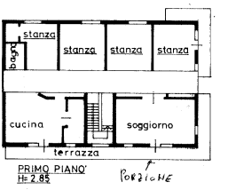 planimetria APPARTAMENTO IN VENDITA ALL'ASTA IN VIA DESMAN, SANTA MARIA DI SALA (VE) - 1