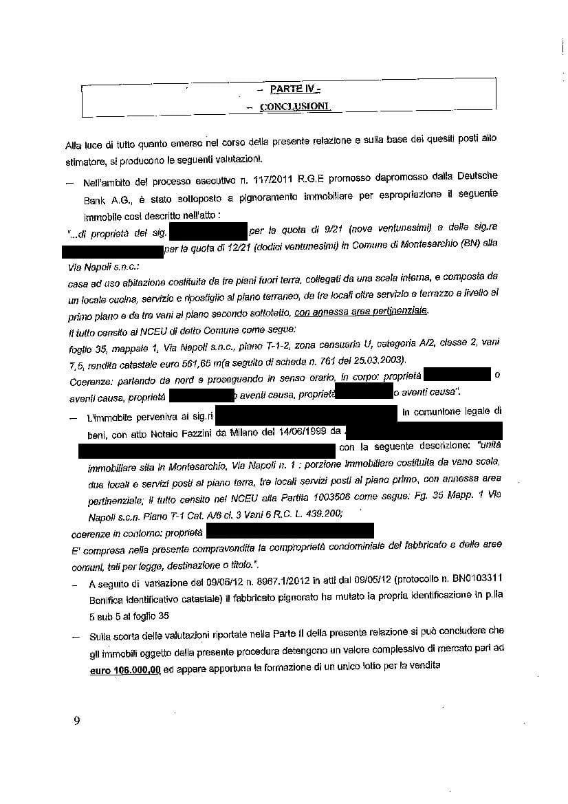 immobile APPARTAMENTO ALL'ASTA IN VIA NAPOLI, SNC, MONTESARCHIO (BN) - 3