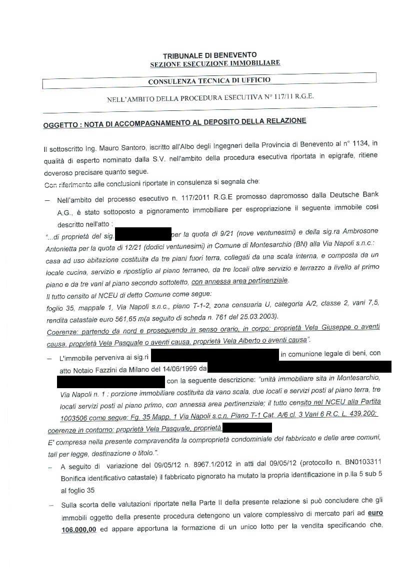 immobile APPARTAMENTO ALL'ASTA IN VIA NAPOLI, SNC, MONTESARCHIO (BN) - 5
