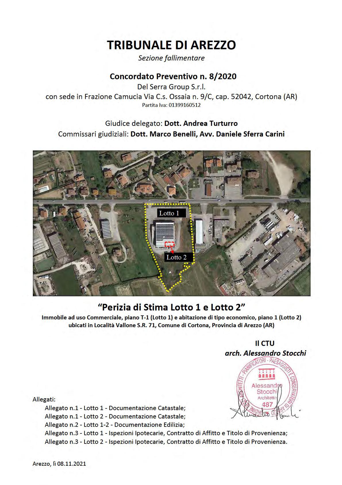 immobile attivita commerciale all'asta in Loc Vallone, Strada Regionale n 71 - 52044 Cortona (AR) - 1
