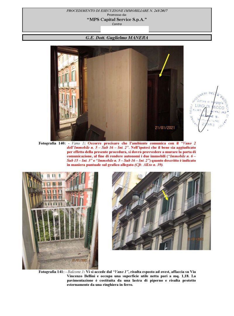 immobile appartamento all'asta in Via Vincenzo Bellini civico n 44 - 80125 Napoli (NA) - 2