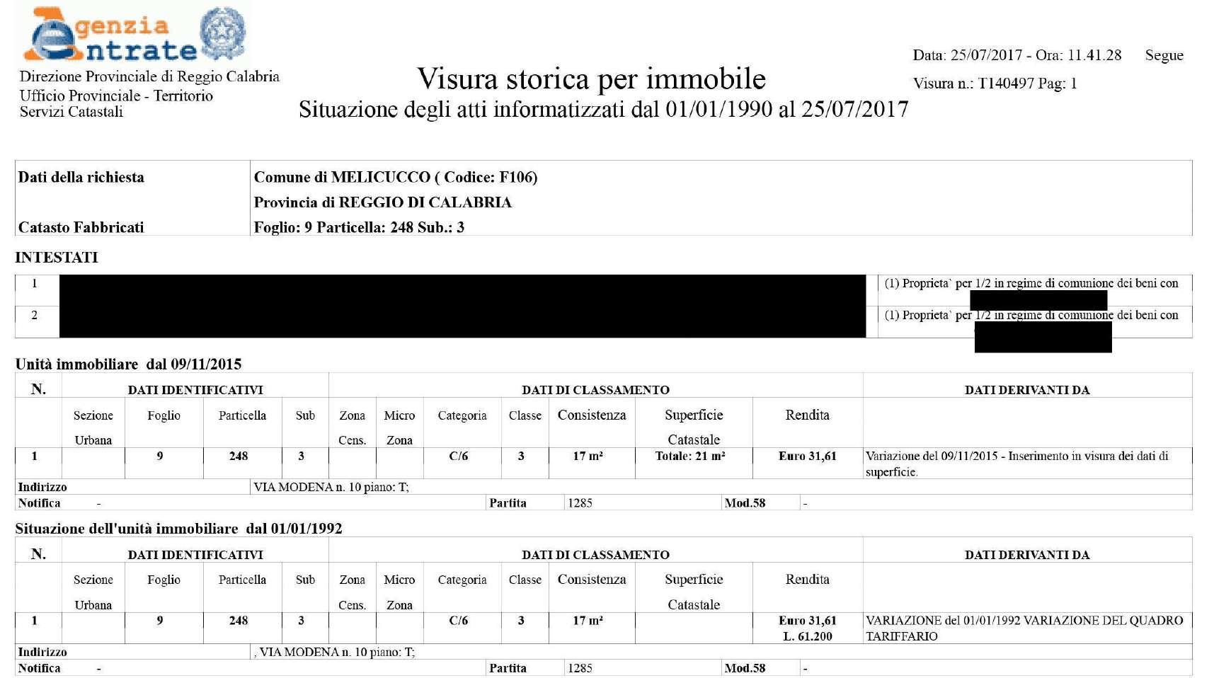 immobile appartamento all'asta in via Modena angolo via Fratelli Bandiera, 12 - 89020 Melicucco (RC) - 5