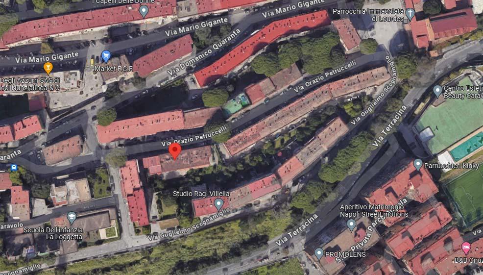immobile appartamento all'asta in Via Orazio Petruccelli 7-9 - 80126 Napoli (NA) - 1