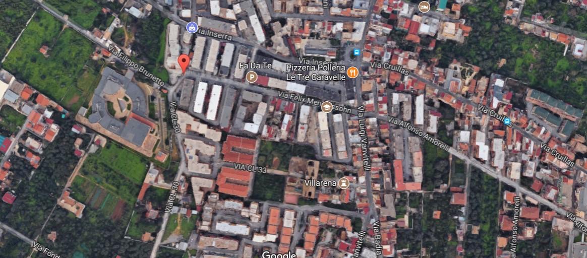 immobile magazzino all'asta in via Felix Mendelsshon n 9 e via Inserra n 4/N - 90144 Palermo (PA) - 1